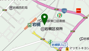 [EV]岩槻駅東口公共駐車場の地図画像