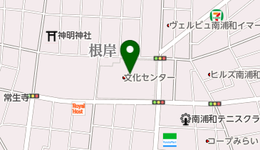 [EV]文化センターの地図画像
