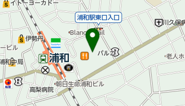 [EV]市営浦和駅東口駐車場の地図画像
