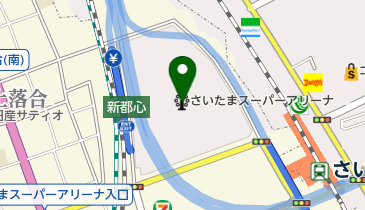 [EV]さいたまスーパーアリーナの地図画像