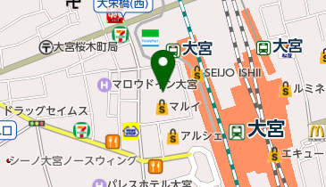 [EV]大宮西口共同ビル(DOMショッピングセンター)の地図画像