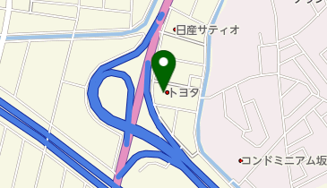 [EV]埼玉トヨタ鶴ケ島店の地図画像