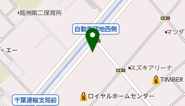 [EV]千葉三菱新港店の地図画像