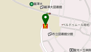 [EV]デイリヤマザキ麗澤大学店の地図画像