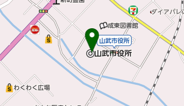 [EV]山武市役所の地図画像