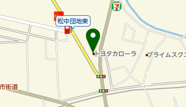 [EV]トヨタ西東京カローラ天王橋店の地図画像