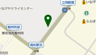 [EV]ららぽーと立川立飛駐車場の地図画像