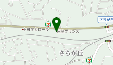 [EV]日産プリンス神奈川二俣川店の地図画像
