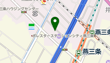 [EV]燕三条地場産業振興センター駐車場の地図画像