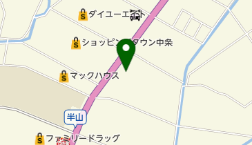 [EV]トヨタカローラ新潟中条店の地図画像