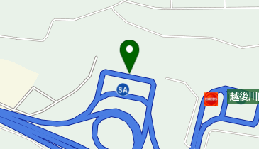 [EV]関越自動車道越後川口SA上りの地図画像