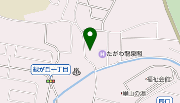 [EV]辰口温泉たがわ龍泉閣の地図画像
