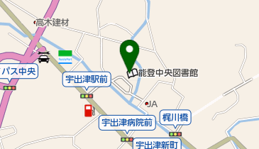 [EV]能登町観光・地域交流センター「コンセールのと」の地図画像