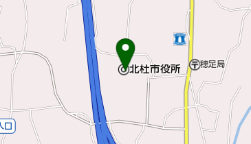 [EV]北杜市役所(本庁)の地図画像