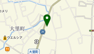 [EV]スーパーやまと大里店の地図画像