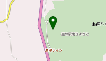 [EV]道の駅南きよさと(北杜市高根町花関所の郷・南清里フラワーパーク)の地図画像