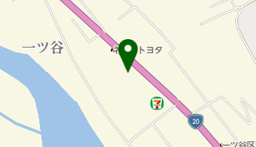 [EV]トヨタカローラ山梨韮崎店の地図画像