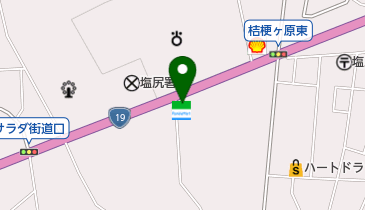 [EV]ファミリーマート塩尻免許センター前店の地図画像