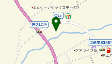 [EV]ファミリーマート佐久インター西店の地図画像