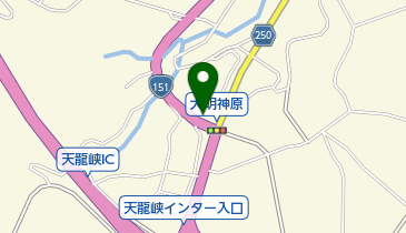 [EV]ファミリーマートJA天龍峡インター店の地図画像