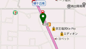 [EV]長野日産塩尻店の地図画像