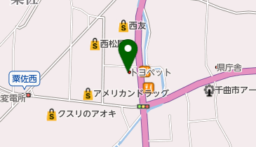 [EV]長野トヨペット更埴店の地図画像