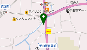 [EV]トヨタカローラ長野更埴店の地図画像