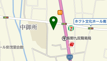 [EV]トヨタカローラ長野裾花店の地図画像