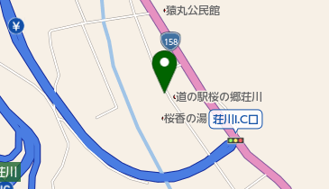 [EV]ひだ荘川温泉桜香の湯の地図画像