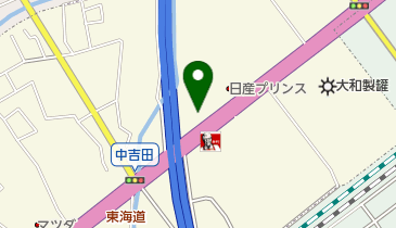 [EV]東海三菱本社・中吉田店の地図画像