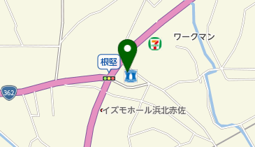 [EV]浜松日産浜北根堅店の地図画像