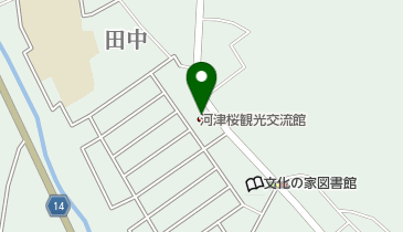 [EV]河津桜観光交流館の地図画像