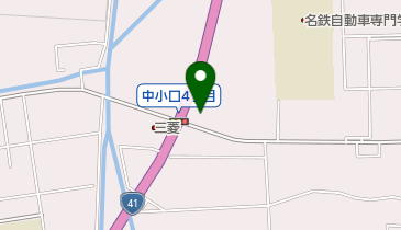 [EV]愛知日産犬山店の地図画像