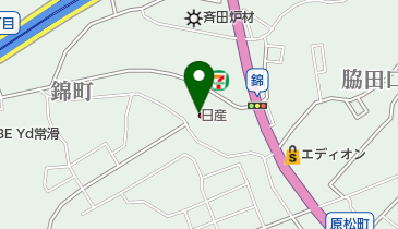 [EV]愛知日産常滑店の地図画像