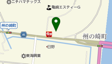 [EV]ファミリーマート半田州の崎店の地図画像