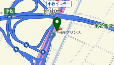 [EV]日産プリンス名古屋小牧インター店の地図画像