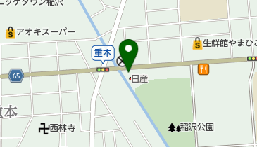 [EV]愛知日産稲沢店の地図画像