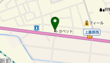 [EV]名古屋トヨペット上重原店の地図画像