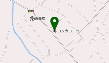 [EV]トヨタカローラ三重いなべ店の地図画像