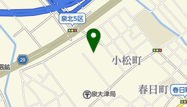 [EV]泉大津市民会館の地図画像