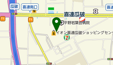 [EV]イオン喜連瓜破駅前店の地図画像