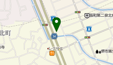 [EV]トヨタカローラ南海深井店の地図画像