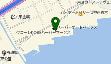 [EV]スーパーオートバックスサンシャインKOBEの地図画像
