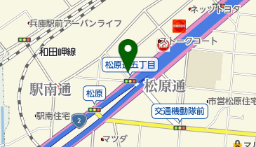 [EV]日産レンタカー兵庫店の地図画像
