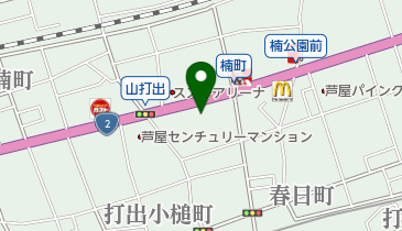 [EV]株式会社モトーレン阪神芦屋支店の地図画像