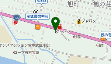[EV]ネッツトヨタ神戸ネッツテラス宝塚の地図画像