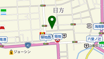 [EV]海南センター駐車場の地図画像