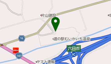 [EV]道の駅むいかいち温泉の地図画像