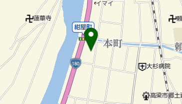 [EV]高梁市観光駐車場の地図画像