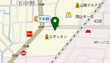 [EV]バルコム岡山の地図画像